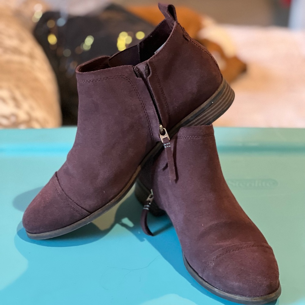 Brown Toms Ankle Boots
